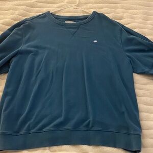 Southern Tide Men's Teal Crewneck Sweater